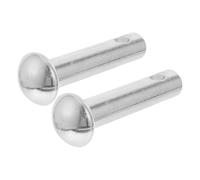 FOMIYES Goupille Suspendre Robuste pour Chaise Œuf Suspendu et Fauteuil Œuf Suspendu, Remplacement Dessus Hamac, Usage Extérieur, Lot de 2 Pièces 16 * 80, Sécurisée, Haute Durabilité,