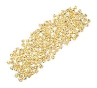 FOMIYES Grelots Dorés Mini 20 MM Lot de 200 pour Décorations de Noël Sapin et Projets Créatifs Intérieurs