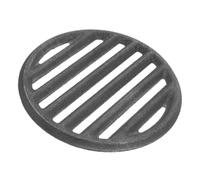 FOMIYES Grille de Barbecue en Fonte, Grille à Charbon Ronde, résistance à la déformation et Isolation du feu, Accessoires de Barbecue pour Outdoor Cooking, Cuisson au Charbon de Bois