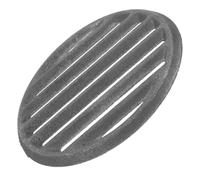 FOMIYES Grille Ronde Fer Noir Cuisson Foyer de Extérieure