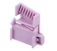 FOMIYES Guide de Coupe Peigne de Tondeuse à Barbe Violet Taille Standard Contrôle Précis Cheveux Rebelles Professionnels Usage Domestique et Salon