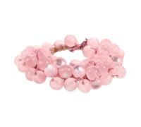 FOMIYES Hair Ties With Crystal Stone Beads Sparkly Elastic Scrunchies For Women And Comfortable Hair Jewelry For Ponytails And Buns