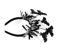 FOMIYES Halloween Bat Headband Lightweight Spooky Hair Accessory For Women Comfortable Cosplay Headwear For Halloween Parties And Carnival Festivities