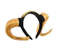 FOMIYES Halloween Costume Goat Horn Headband Punk RAM Horns Headdress For Cosplay Party Accessory