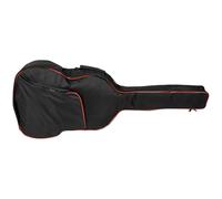 FOMIYES Housse de Guitare Électrique 41 Pouces Imperméable en Tissu Oxford Rouge, Paquet de Transport Pratique et Léger pour Instruments de Musique, Étui Renforcé Résistant à L’Eau