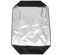 FOMIYES Housse de Protection Pliable 420d Étanche pour Traîneau 153 X 61 X 21 Cm, Doublure Intérieure Renforcée, Adaptée aux Sports D’hiver Transport en Extérieur