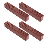 FOMIYES Humidificateur à Cigares Portable 4 Pcs Régulateur D'humidité pour Cave à Cigares Mini Boîte de Conservation Rouge Insert Humidificateur Compact pour Voyage et Usage Domestique