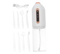 FOMIYES Irrigateur Portable sans Rechargeable USB Hydropulseur Électrique Nettoyeur de Dents Doux pour Gencives Sensibles Soin Buccal Familial Quotidien Voyage et Maison