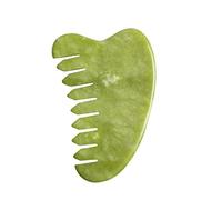 FOMIYES Jade Comb Massage Board Multi Functional Scalp Massager With Smooth Polished Edges For Relaxation And Stress Relief Portable For Home And Travel Couleur Couleur Aléatoire