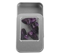 FOMIYES Jeu de Médiators pour Guitare Main Droite, Onglets Pouce et Doigt en Celluloïd Violet, Étui en Fer Compact, Compatibles Guitare Acoustique, Banjo et Ukulélé, Fingerstyle et Jeu