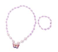 FOMIYES Kit Bijoux Garçon Fille Colorés Collier et Bracelet Acrylique pour et Tout Petits Ans Accessoires Robustes et Décoratifs pour Fêtes et