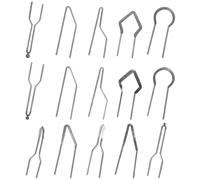 FOMIYES Kit de 15 Pointes Métalliques Haute Impédance pour Machine à Pyrograver le Bois, Accessoires de Fil pour Pyrogravure, Compatible Gravure sur Cuir et Calebasses, Style Aléatoire