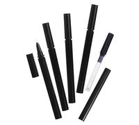 FOMIYES Kit De 3 Tubes D'eye-liner Rechargeables 1ml Pinceaux Fins Et Épais Tube D'eye-liner Vide Cosmétiques Diy Pour Magasins Et Salons De Beauté