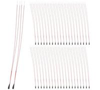 FOMIYES Kit de 30 Thermistances Ntc 10K 3435 ±1% 50Mm, Capteurs de Température Haute Précision pour Régulateur de Température, Limiteur Thermique Industriel et Électronique, Résistance