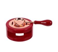 FOMIYES Kit de Chauffe Cire Vintage avec Cuillère Fondante Réchauffeur Sceau Cire Outil Sceller Lettres et Enveloppes Élégance Classique