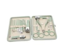 FOMIYES Kit De Manucure 18 En 1 Avec Coupe- Ciseaux Cutters Et Lime Pour Vos Besoins En Matière D' En Acier Inoxydable