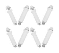 FOMIYES Kit de Quincaillerie 8 Pièces pour Porte Pliante Double Pivots Inférieurs Réglables 3/8 et 7/16 Accessoires Robustes pour Réparation de Portes Pliantes D’armoire Matériel