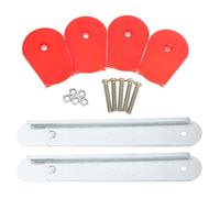 FOMIYES Kit de Remplacement et Argenté en Alliage D'aluminium Design Simple et Pratique Charnière D'écarteur pour Échelle Compatible Échelle Pliante et Escabeau