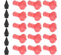 FOMIYES Kit de Réparation de Pneu Crevé Champignon en Caoutchouc Solide Bouchons à Vis Petits pour Pneus Radiaux et Tubeless 1 Paquet pour Voiture Moto et Trottinette Électrique Outil