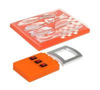 FOMIYES Kit d'Expérimentation Optique Scientifique Prisme Lentilles Convexes et Réflecteur Plastique 1 Ensemble pour Salle de Classe Démonstration D’Optique Physique et Expériences de