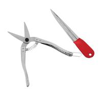 FOMIYES Kit d'Outil de Réparation pour Osier et Vannerie Levier et Ciseaux, Outils Robustes pour Artisans, Adaptés au Tressage Complexe de Meubles en Rotin, pour Mobilier de Jardin