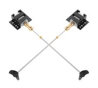 FOMIYES Kit Moteur Double pour Bateau Télécommandé à Monter Soi-même, Propulsion Puissante avec Moteurs Magnétiques, Pièces Détachées Mini Hors-Bord, Adapté aux Lacs et Activités Plein