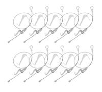 FOMIYES Kit Suspendre Invisible pour Cadres Photo 12 Pièces Crochets Réglables Fil Métallique 05 Mètre Système D’Accrochage pour Rails Crochets pour Tableaux Affichage Mural