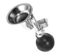 FOMIYES Klaxon de Vélo Rétro en Métal 7 Pouces Klaxon à Air Comprimé Résistant à l'usure Accessoire Pratique pour Vélo de Route et Mini-Vélo Compatible Guidon Gauche et Droit