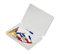 FOMIYES Lames de Rechange 15 Pièces pour Fraises de Machine de Découpe Vinyle et Tissu, Angles 30° 45° 60°, Acier Tungstène Solide, Outil de Coupe Précis pour Traceurs et Cutters