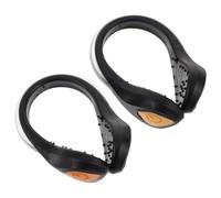 FOMIYES Lampes LED à Clip pour Chaussures de Course, Lot de 2 | Pp, Batterie Rechargeable Intégrée, Fixation Talon Arrière, pour Jogging Nocturne et Marche en Extérieur