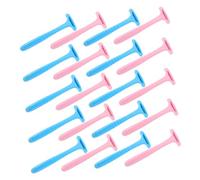 FOMIYES Limes à Pieds pour Callosités 20pcs, Outil Exfoliant Léger en Acier Inoxydable et Pp pour Élimination des Peaux Mortes, pour Pédicure Maison et Voyage