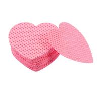 FOMIYES Lingettes Cœur Pour Dissolvant Coton Non Pelucheux Disques Nettoyage Ongles