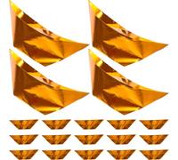 FOMIYES Lingots Sacrificiels en Papier 16X19 CM 100 Pièces pour Bricolage Rituel Papier de Culte Traditionnel pour Festival Qingming et Nettoyage des Tombes Fournitures Sacrifiées