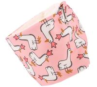 FOMIYES Lit Chaud Suspendu pour Petits Animaux en Tissu Rose, Maison pour Cochons d'Inde et Hamsters, Espace Gain de Place, pour Cage en Climat Froid