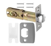 FOMIYES Loquet de Porte Réglable 45°-70° en Acier Inoxydable avec Gâche à 90° Pêne D’impact Serrure pour Porte de Passage Salle de Bain Quincaillerie Robuste et Armoires