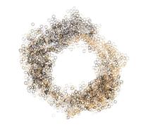 FOMIYES Lot de 10 Anneaux Ouverts en Métal 06 X 4 MM Connecteurs pour Perles de Création de Bijoux Anneaux de Réparation pour Boucles D’Oreilles et Loisirs Créatifs Cinq Couleurs