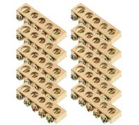 FOMIYES Lot de 10 Bornes à Vis en Cuivre 5 Trous Bornier Électrique de Distribution Barre de Terre Neutre Connecteur pour Tableau Électrique Résistance à la Corrosion Usage