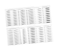 FOMIYES Lot De 10 Feuilles D'Autocollants Pour Sourcils Écologiques Kit De Plastification Et De Rehaussement Des Sourcils Pochoirs Pour Sourcils Kit De Pochoirs Pour Sourcils Kit