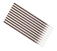 FOMIYES Lot de 10 Pinceaux de Calligraphie Chinoise Poils de Loup Rouge Taille Petite Outils Traditionnels pour Écriture Peinture à L'Encre Art et Papeterie de Calligraphie