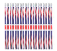 FOMIYES Lot de 100 Crayons à Dessin en Bois Motifs Colorés Drapeaux Petits Crayons Multi-usages pour Dessin et Écriture Fournitures Scolaires et Bureau pour Étudiants et Artistes