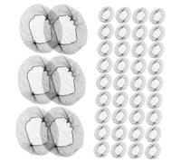 FOMIYES Lot De 100 Filets À Chignon Invisibles Pour Femmes Accessoires Pour Cheveux Doux Et Robustes Pour 20 Fêtes Mariages Scènes