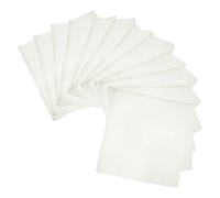 FOMIYES Lot de 12 Étamines Réutilisables en Coton Naturel 40x40 Cm pour Filtrage Tofu, Yaourt et Lait de Soja, Tissu Filtrant Multi-usage Résistant la Chaleur, Passoire la Cuisine
