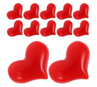 FOMIYES Lot de 15 Broches Saint-valentin en Résine Rouge de Petit Cœur, Taille Petite N°4, Épingles pour Vêtements, Accessoires Festifs pour Femmes et Présents Romantiques