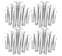 FOMIYES Lot de 150 pinces à cheveux en métal avec bec de canard, en acier inoxydable, pour femmes, style, boucles, rouleaux, nœuds, DIY