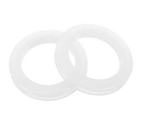 FOMIYES Lot de 2 Anneaux en Silicone Transparents pour Trous de Parasol de Table, Protecteurs Anti-Vibration et Anti-poussière, Accessoires Résistants pour Parasols de Jardin et Terrasse