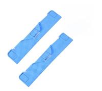 FOMIYES Lot de 2 Bandeaux Anti-Transpiration en PVA Bleu pour Casque de Sécurité Serviettes Rafraîchissantes Absorbantes et Réutilisables pour Travail en Extérieur et Activités