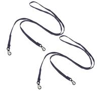 FOMIYES Lot de 2 Cordons Anti-Perte en Nylon pour Moufles d'hiver, Sangles Antidérapantes Bleu Marine, Accessoires Hiver pour Garçon et Filles, Maintien Sécurisé et Pratique Autour du Cou