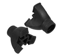FOMIYES Lot De 2 Embouts De Canne De Marche À Trois Griffes Couvre-Pieds pour Bâtons De Randonnée pour Le Sable Quatre Griffes Support De Canne Embouts De Rechange en Caoutchouc Noir