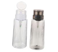 FOMIYES Lot De 2 Flacons De Vernis À Vides Avec Pompe Distributeur De Dissolvant Anti-fuite Portable Et Facile À Transporter Fournitures De Nail Art Pour Toutes Les Occasions
