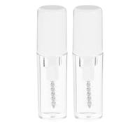 FOMIYES Lot de 2 Gels Fixateurs Mini pour Sourcils Transparents, Format Tube Compact, Gel pour Maquillage Sourcils Longue Tenue, Retouche Maquillage Voyage